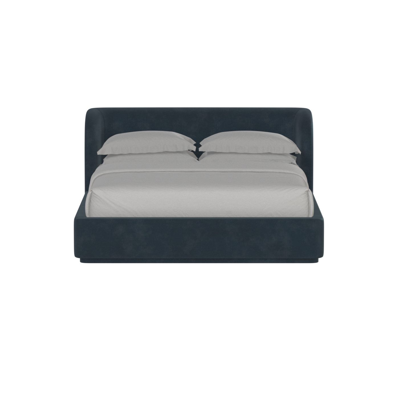 Giacomo Double Bed with Wide Panelled Headboard
