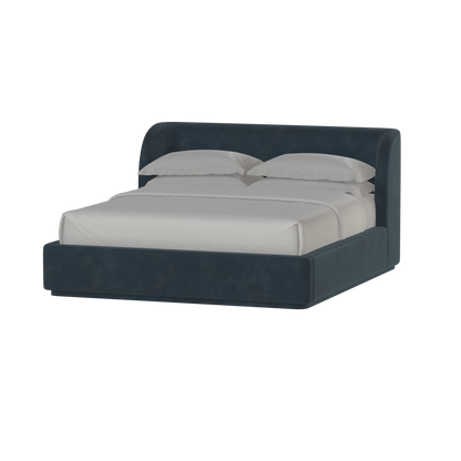 Giacomo Double Bed with Wide Panelled Headboard