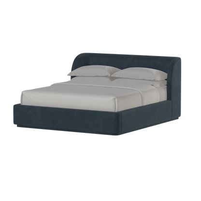 Giacomo Double Bed with Wide Panelled Headboard