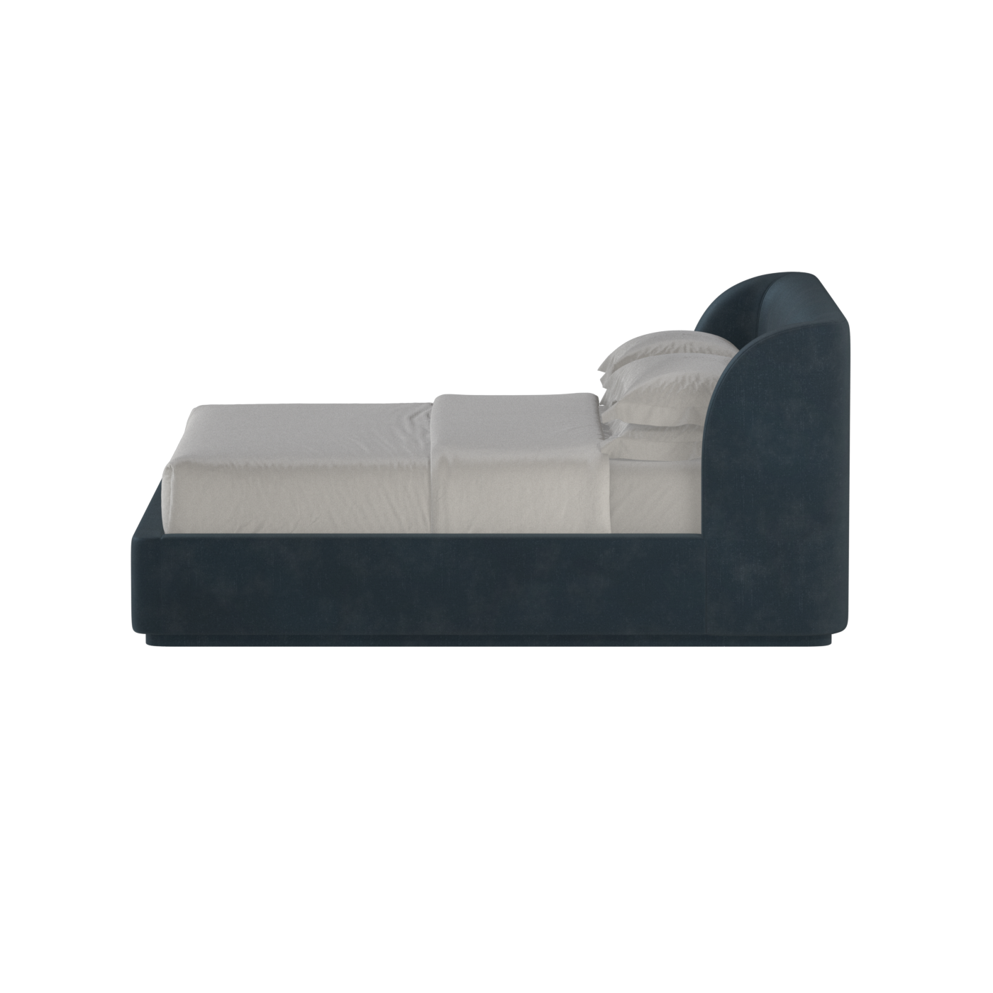 Giacomo Double Bed with Wide Panelled Headboard