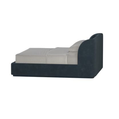 Giacomo Double Bed with Wide Panelled Headboard