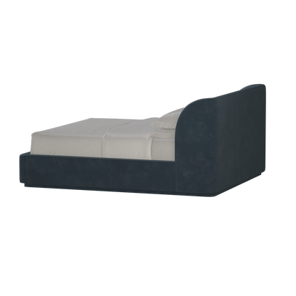 Giacomo Double Bed with Wide Panelled Headboard