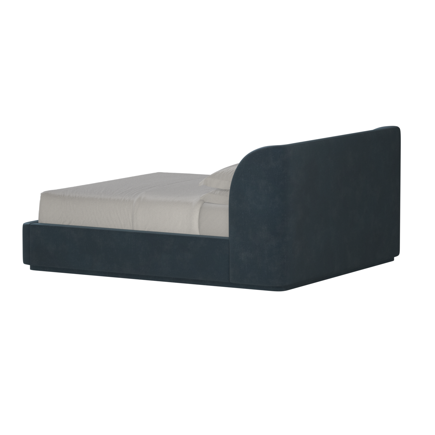 Giacomo Double Bed with Wide Panelled Headboard