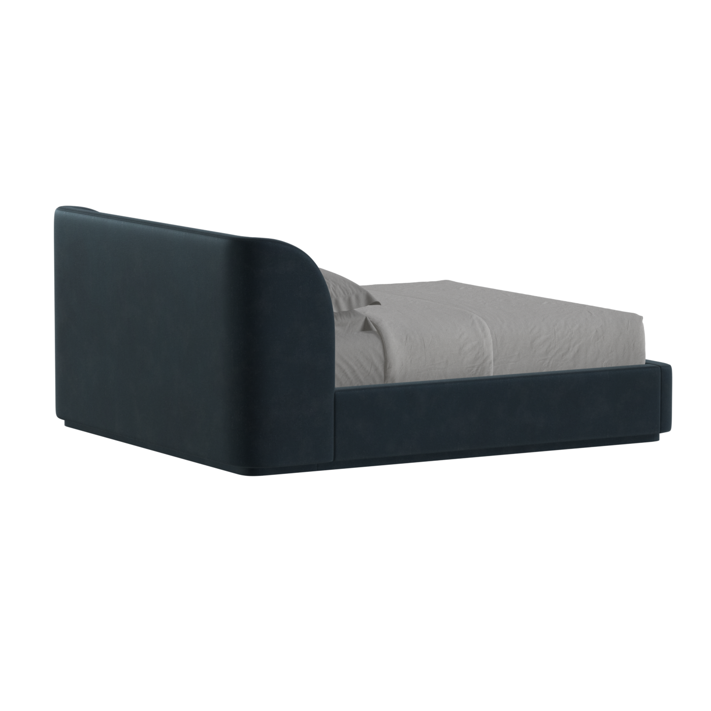 Giacomo Double Bed with Wide Panelled Headboard