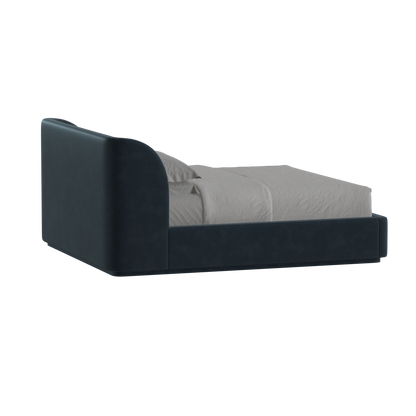 Giacomo Double Bed with Wide Panelled Headboard
