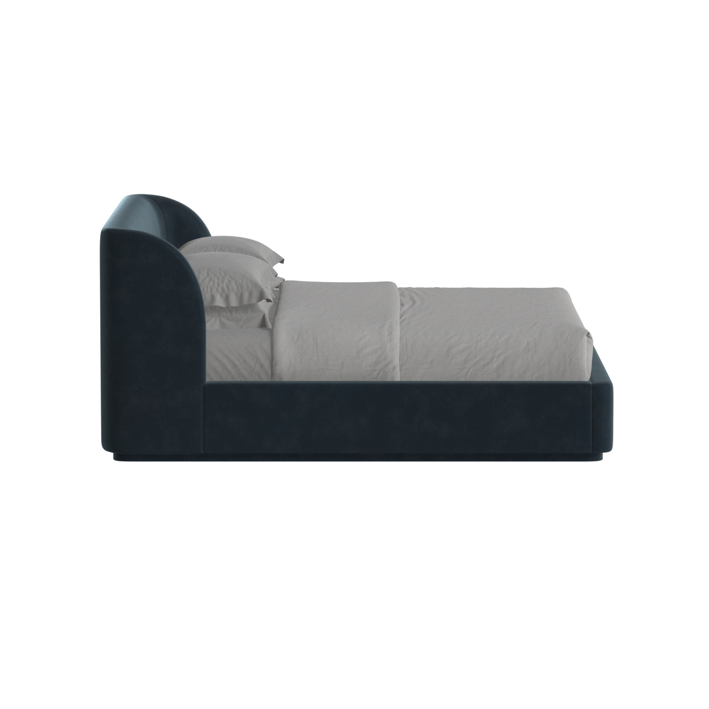 Giacomo Double Bed with Wide Panelled Headboard