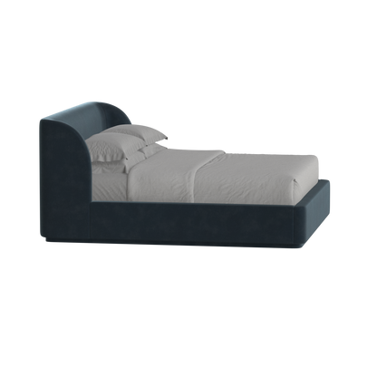 Giacomo Double Bed with Wide Panelled Headboard