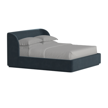 Giacomo Double Bed with Wide Panelled Headboard