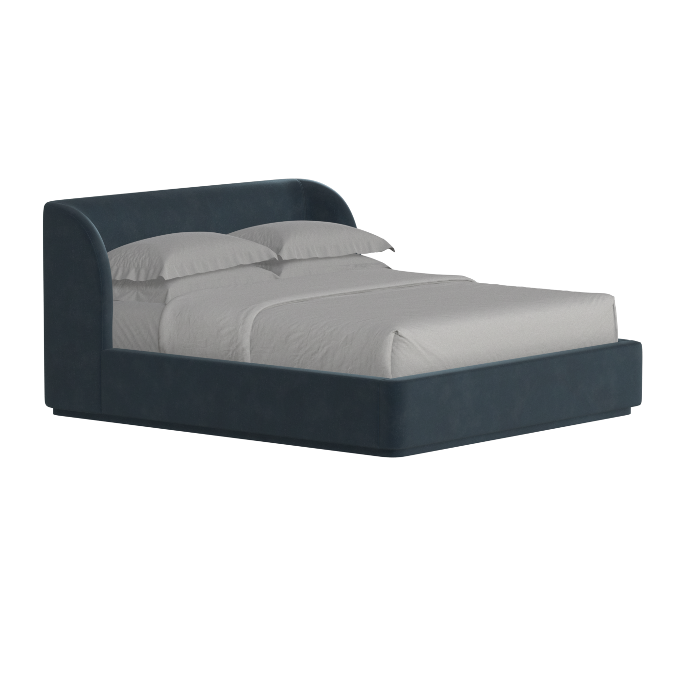 Giacomo Double Bed with Wide Panelled Headboard
