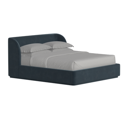 Giacomo Double Bed with Wide Panelled Headboard