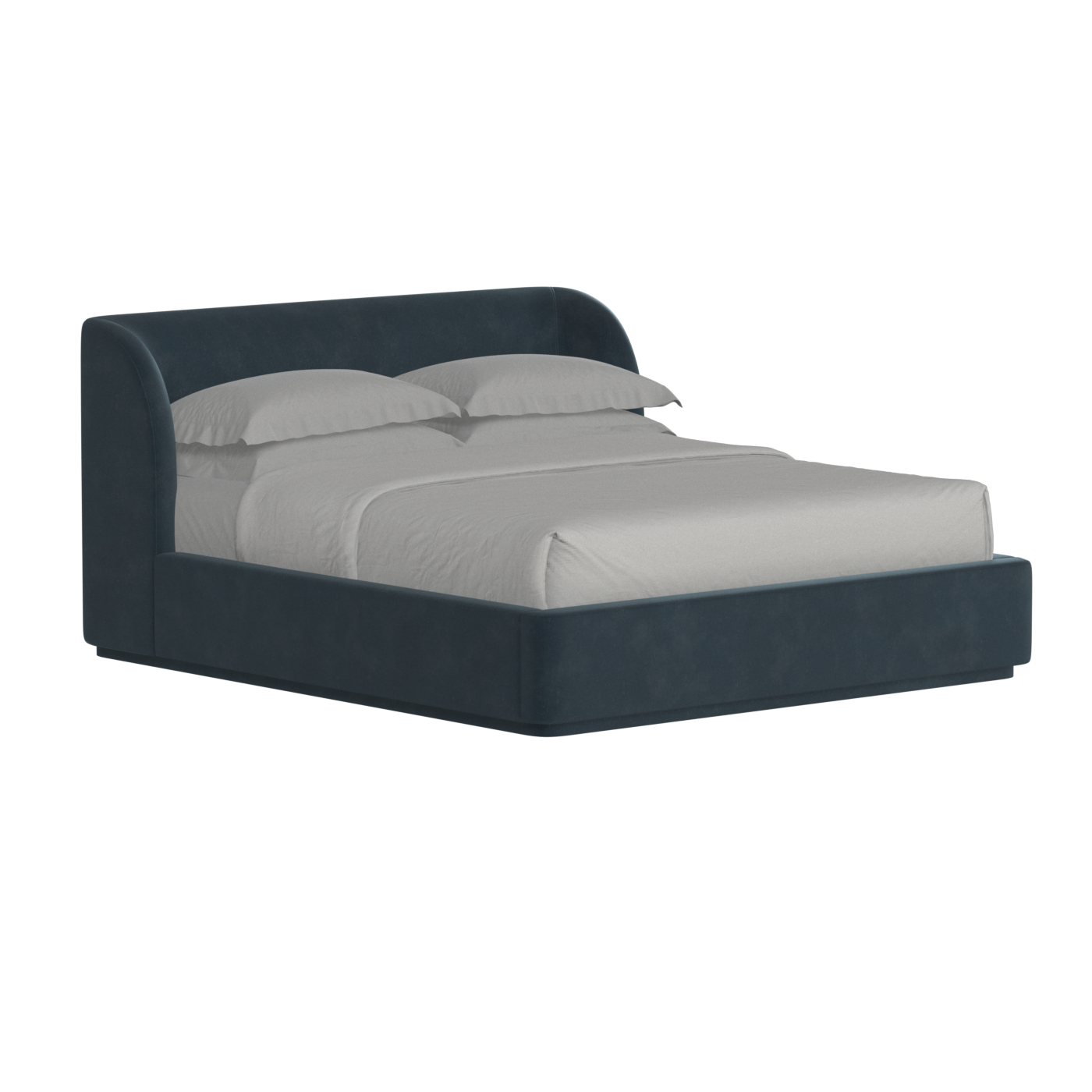 Giacomo Double Bed with Wide Panelled Headboard
