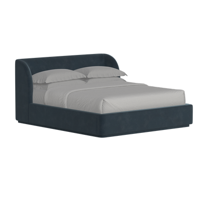 Giacomo Double Bed with Wide Panelled Headboard