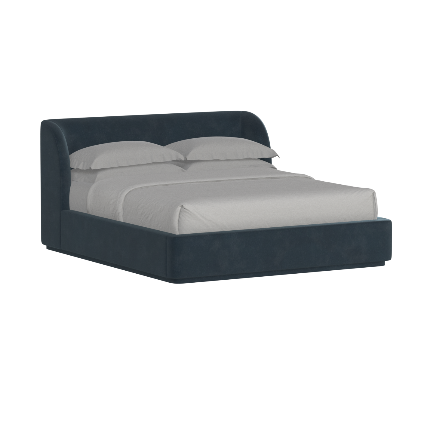 Giacomo Double Bed with Wide Panelled Headboard
