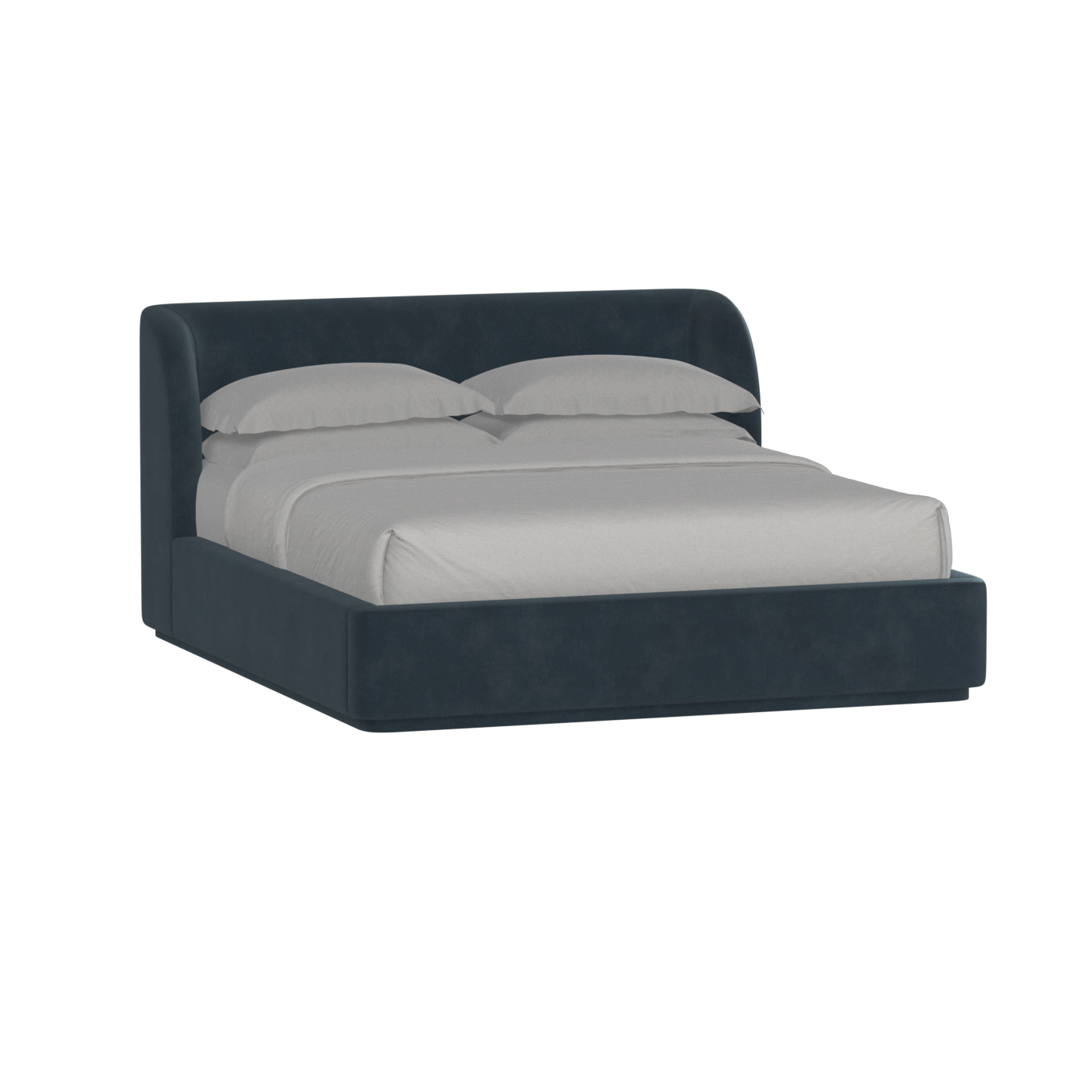 Giacomo Double Bed with Wide Panelled Headboard
