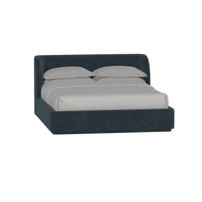 Giacomo Double Bed with Wide Panelled Headboard