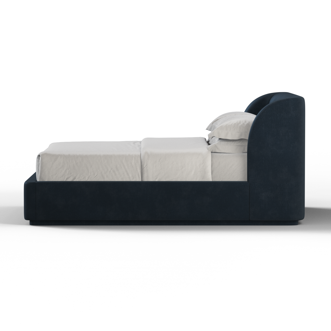Giacomo Double Bed with Wide Panelled Headboard