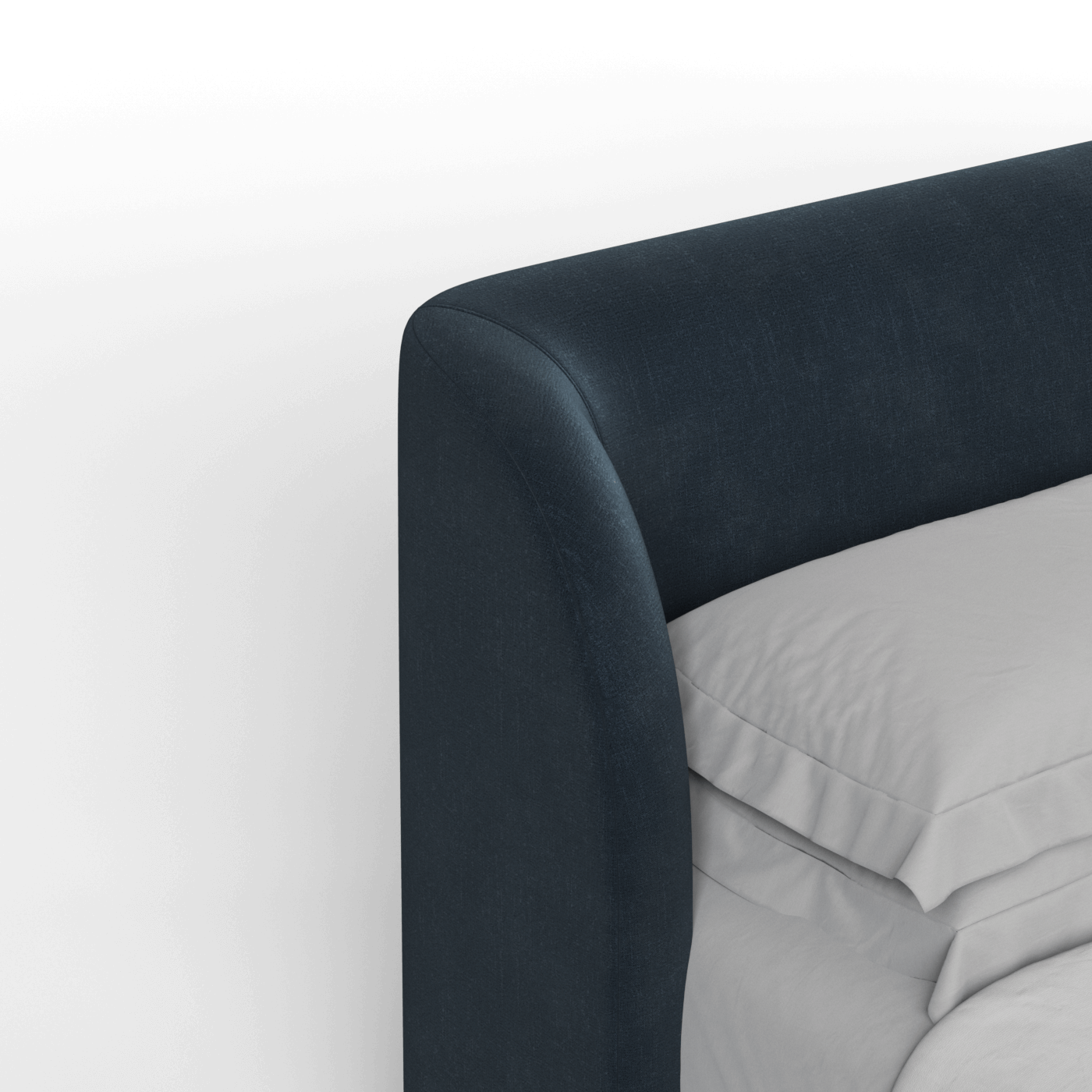 Giacomo Double Bed with Wide Panelled Headboard
