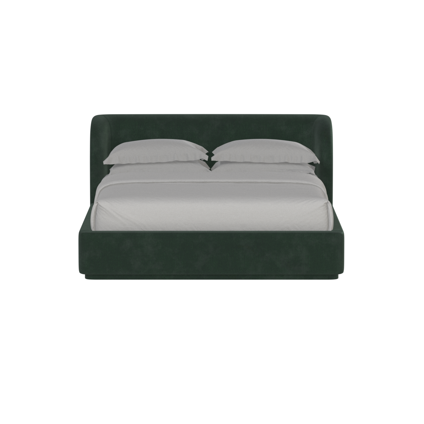 Giacomo Double Bed with Wide Panelled Headboard