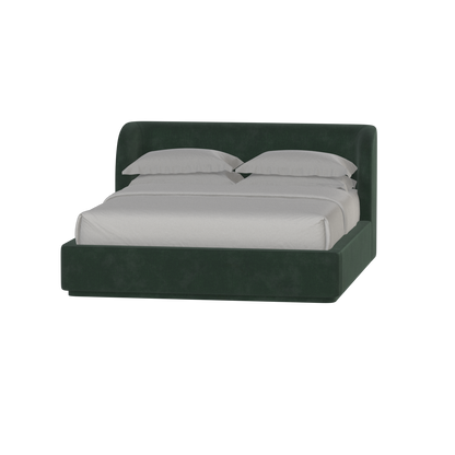 Giacomo Double Bed with Wide Panelled Headboard