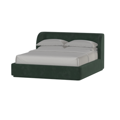 Giacomo Double Bed with Wide Panelled Headboard