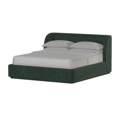 Giacomo Double Bed with Wide Panelled Headboard