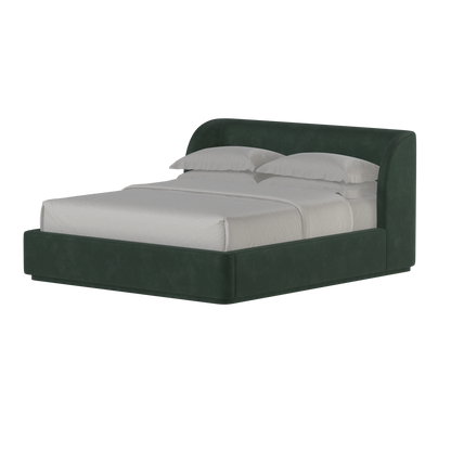 Giacomo Double Bed with Wide Panelled Headboard