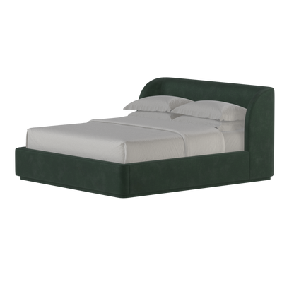 Giacomo Double Bed with Wide Panelled Headboard