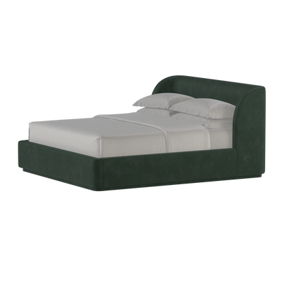 Giacomo Double Bed with Wide Panelled Headboard