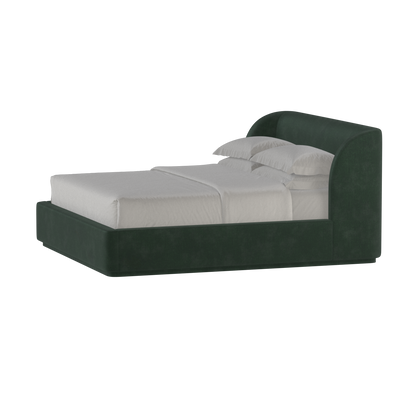 Giacomo Double Bed with Wide Panelled Headboard