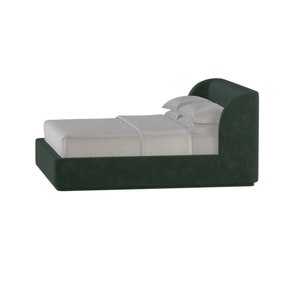 Giacomo Double Bed with Wide Panelled Headboard