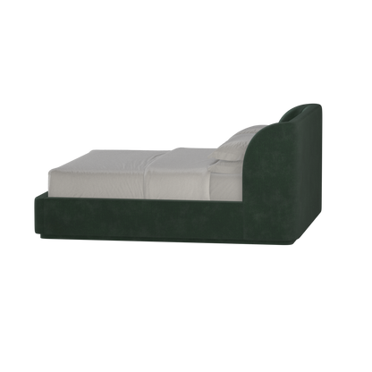 Giacomo Double Bed with Wide Panelled Headboard