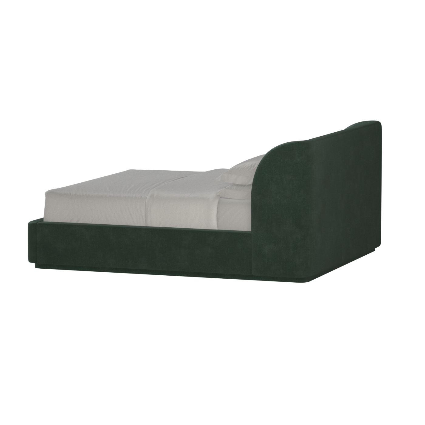 Giacomo Double Bed with Wide Panelled Headboard