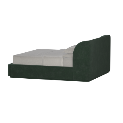 Giacomo Double Bed with Wide Panelled Headboard