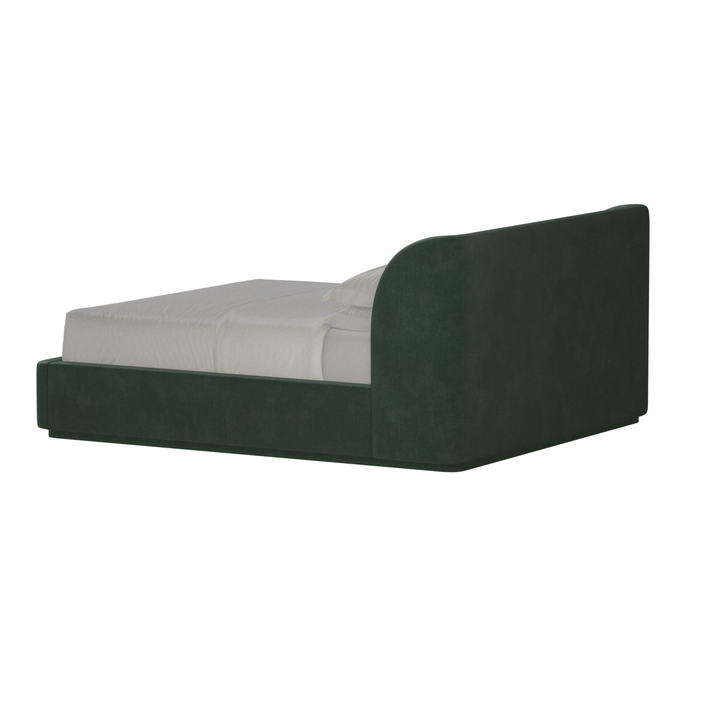 Giacomo Double Bed with Wide Panelled Headboard
