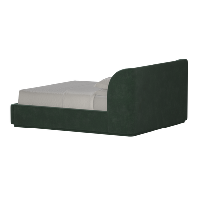 Giacomo Double Bed with Wide Panelled Headboard