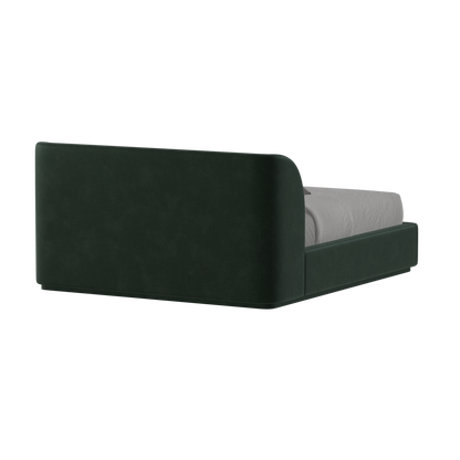 Giacomo Double Bed with Wide Panelled Headboard