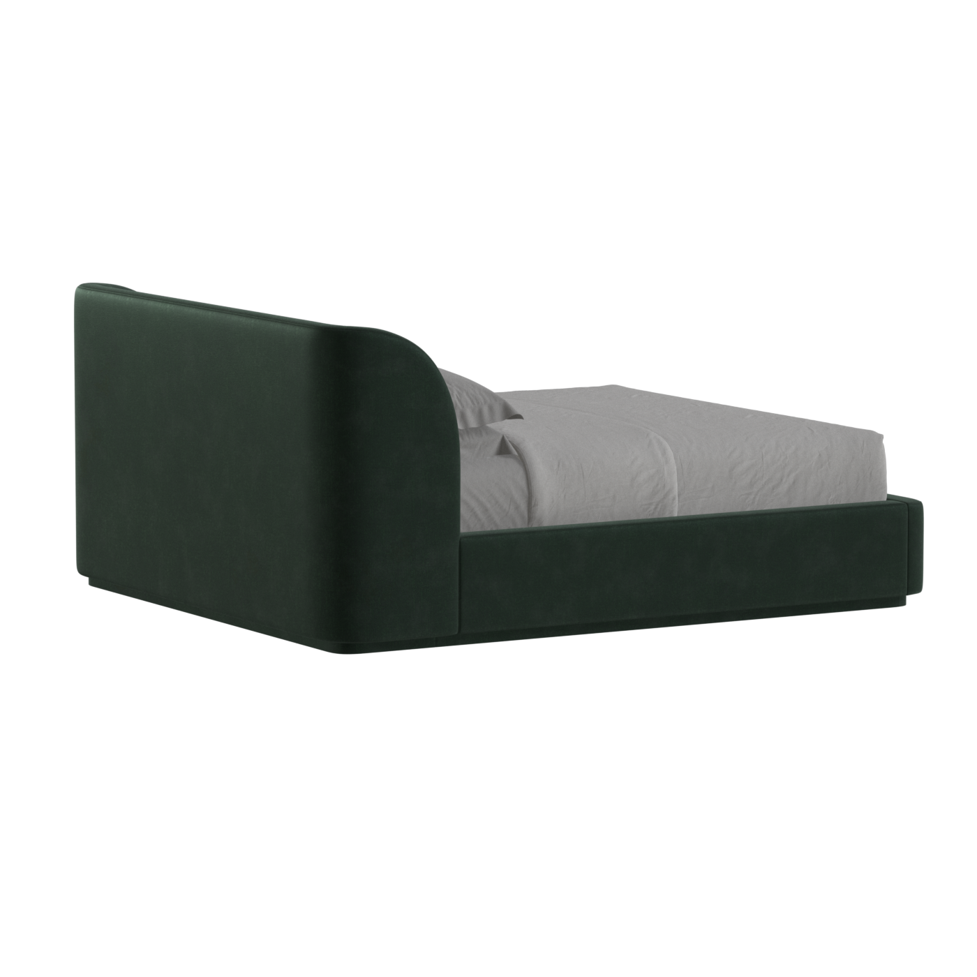Giacomo Double Bed with Wide Panelled Headboard