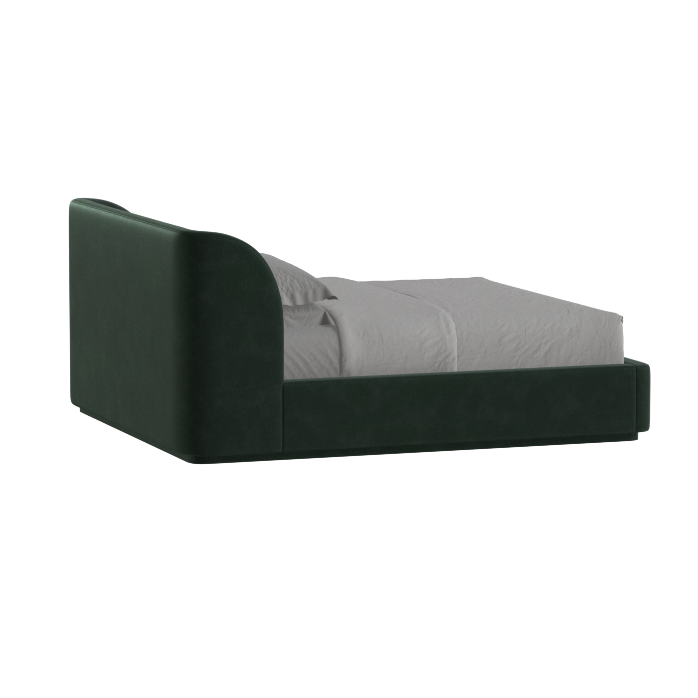 Giacomo Double Bed with Wide Panelled Headboard