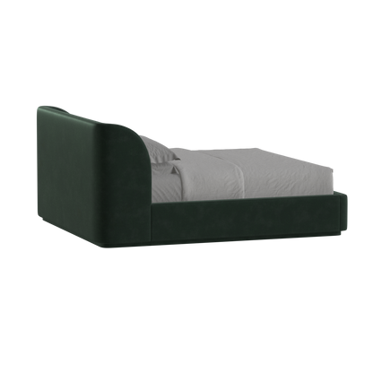 Giacomo Double Bed with Wide Panelled Headboard