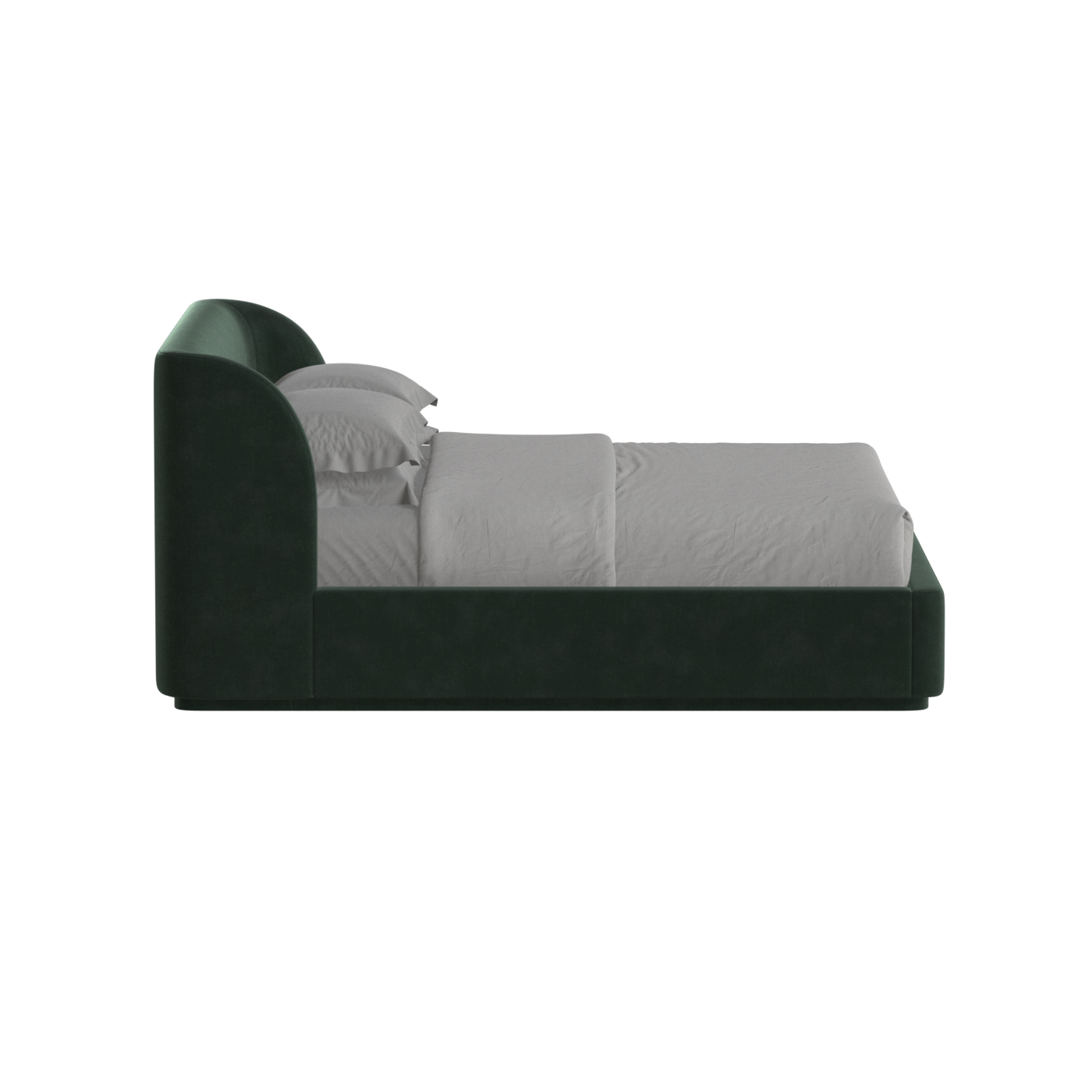 Giacomo Double Bed with Wide Panelled Headboard