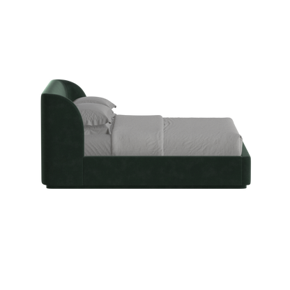 Giacomo Double Bed with Wide Panelled Headboard
