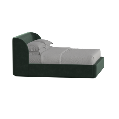 Giacomo Double Bed with Wide Panelled Headboard