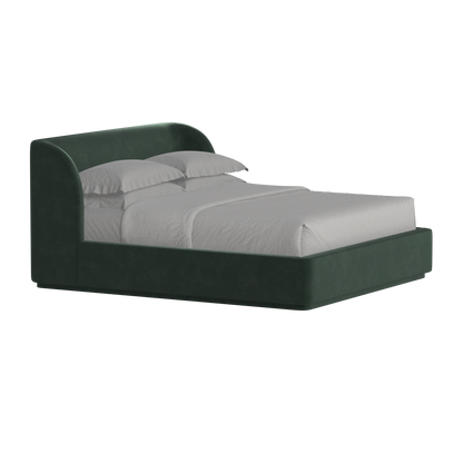 Giacomo Double Bed with Wide Panelled Headboard