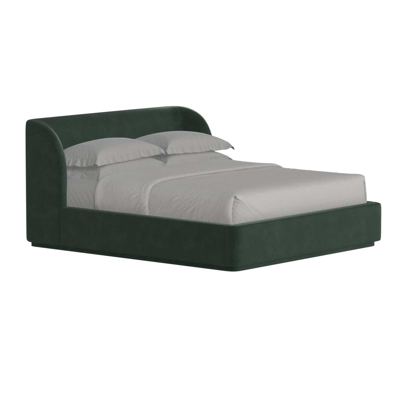 Giacomo Double Bed with Wide Panelled Headboard
