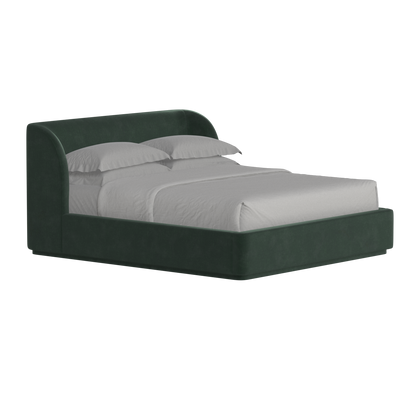 Giacomo Double Bed with Wide Panelled Headboard