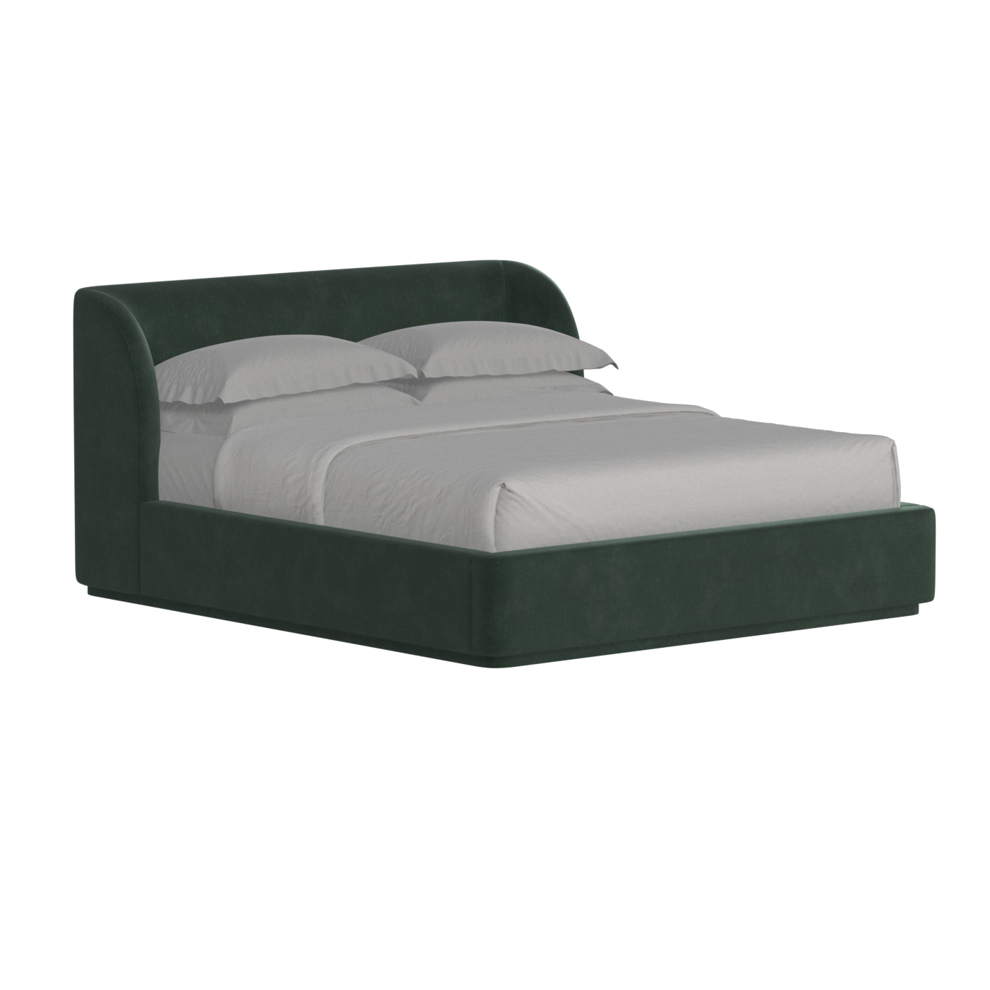 Giacomo Double Bed with Wide Panelled Headboard