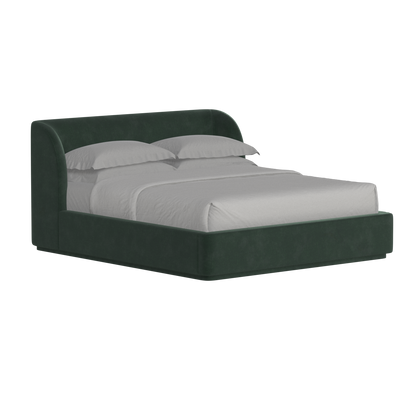Giacomo Double Bed with Wide Panelled Headboard