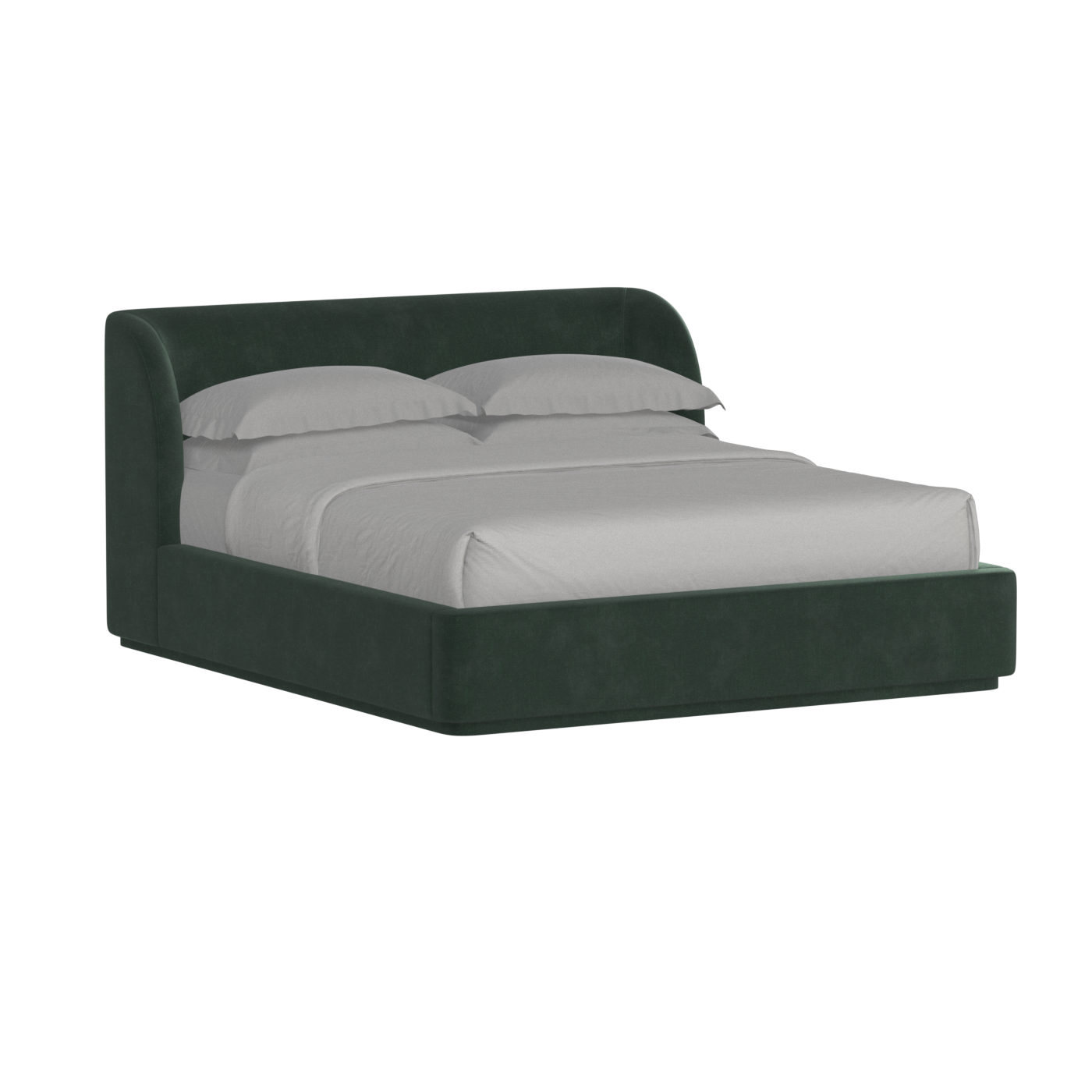 Giacomo Double Bed with Wide Panelled Headboard
