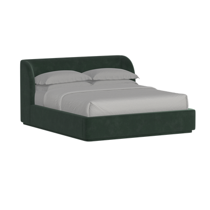 Giacomo Double Bed with Wide Panelled Headboard