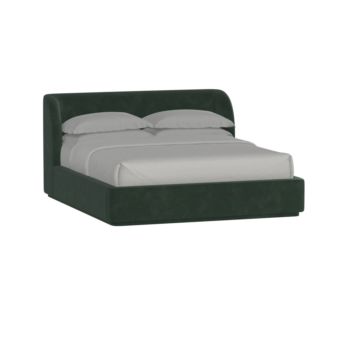 Giacomo Double Bed with Wide Panelled Headboard